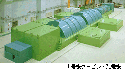 1号機タービン・発電機