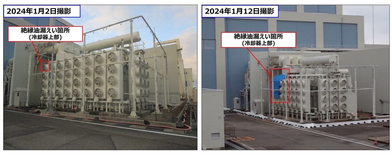 2号機主変圧器